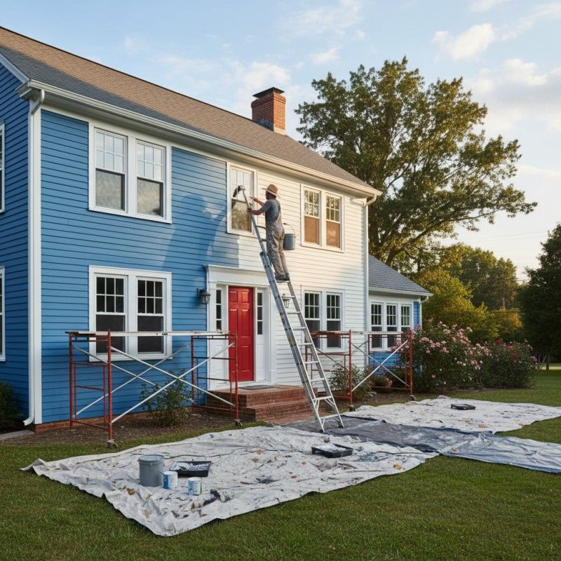 House Limewashing in Greeley, CO