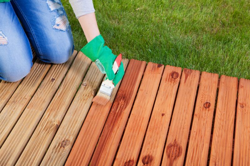 Beautifully Stained Deck