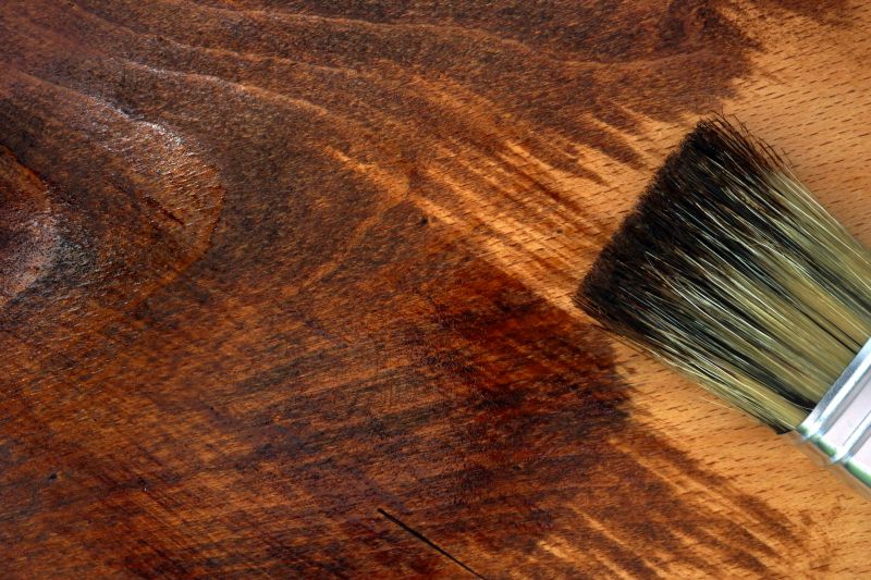 Stained Wood Surface